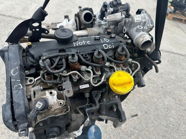 2014 NISSAN NOTE.... 1.5 DCI ENGINE 314187664