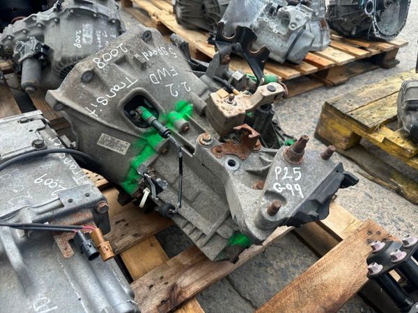 2008 FORD TRANSIT FWD GEARBOX 2.2 ....P25G99 314544940