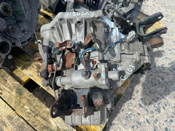 2001 TOYOTA AVENSIS GEARBOX...1.8 VVTI PETROL 314545228