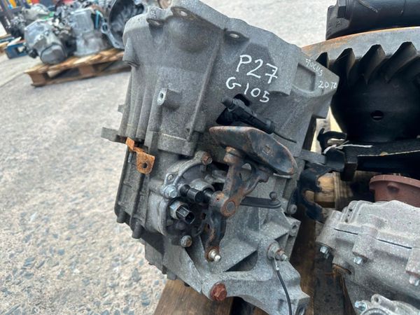 2010 FORD FOCUS 2.0 TDCI GEARBOX......P27G105 314545601