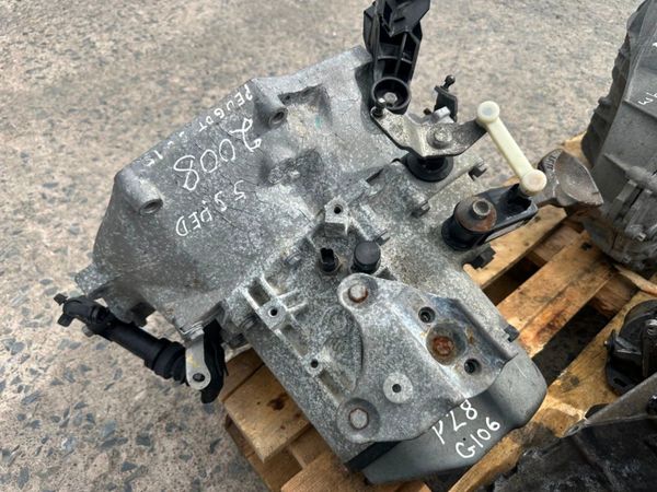 2016 peugeot 2008 208 PETROL GEARBOX...P28G106 314546028