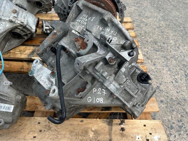 2009 NISSAN QASHQUI 2.0 DCI GEARBOX ...P27G108 314552401