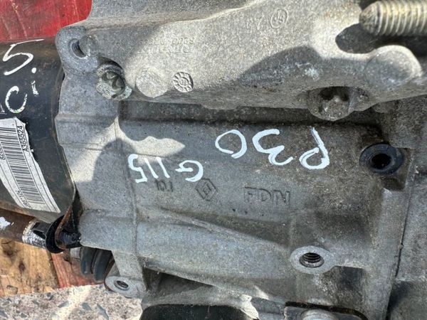 2011 RENAULT CLIO 1.5 DCI GEARBOX ...P30G115 314552631