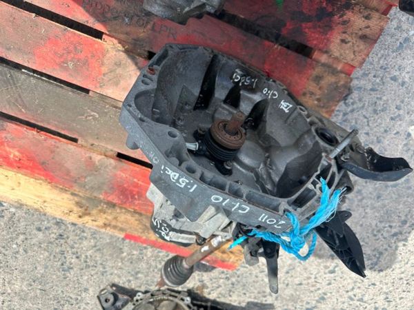 2011 RENAULT CLIO 1.5 DCI GEARBOX ...P30G115 314552632