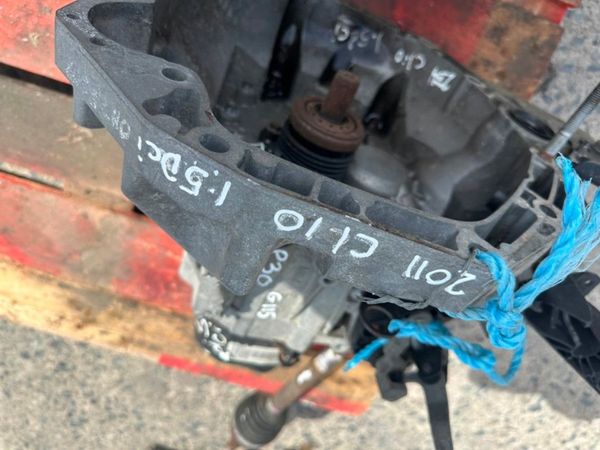 2011 RENAULT CLIO 1.5 DCI GEARBOX ...P30G115 314552633