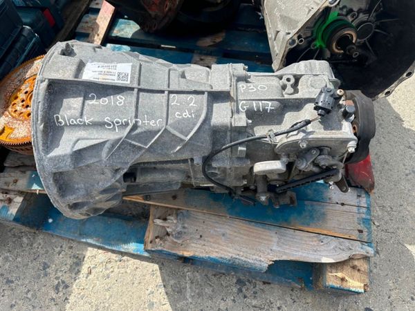 2018 MERCEDES SPRINTER 2.2 GEARBOX...P30G117 314552685