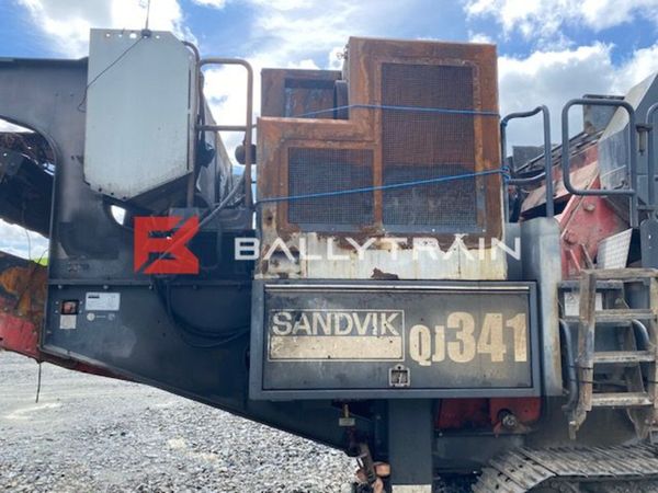 Sandvik QJ341 Jaw Crusher (Fire Damaged For Break) 316515831