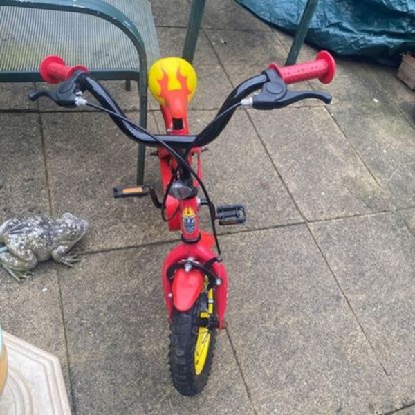 Apollo Firechief Kids Bike 12inch for sale in Co. Galway for 50 on DoneDeal