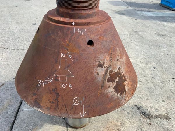 UNUSED CONE CRUSHER SHAFT  ASSEMBLY. 316644267
