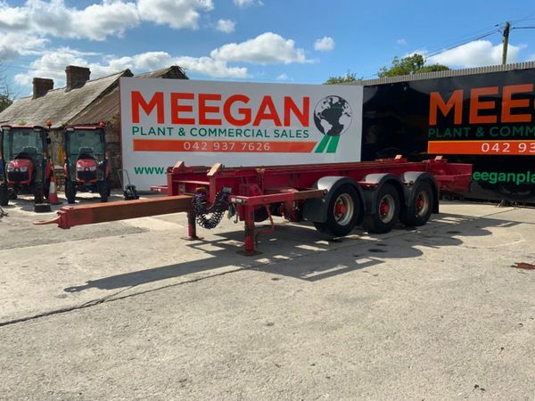 OLDBURY TRI AXLE HOOK SKIP TRAILER...1815. 317727845