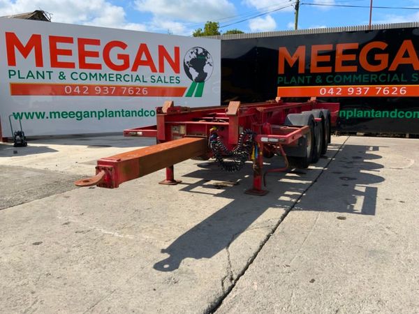 OLDBURY TRI AXLE HOOK SKIP TRAILER...1815. 317727847