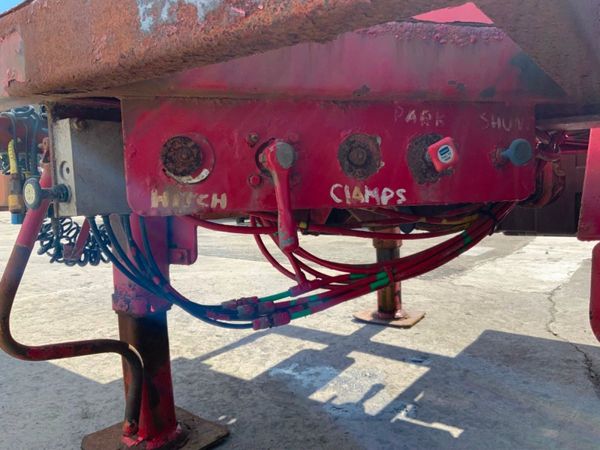 OLDBURY TRI AXLE HOOK SKIP TRAILER...1815. 317727849