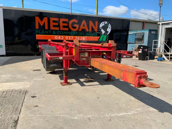 OLDBURY TRI AXLE HOOK SKIP TRAILER...1815. 317727854