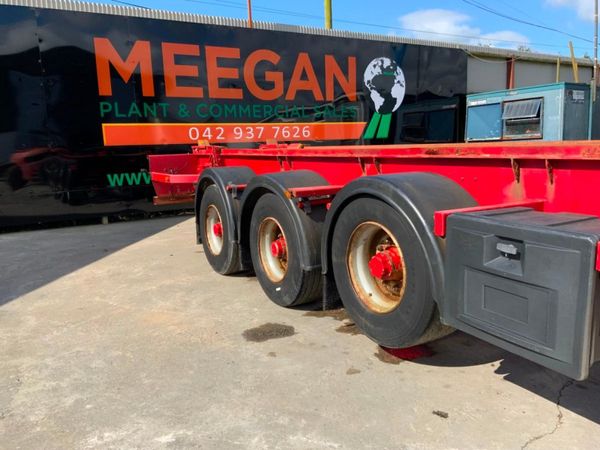 OLDBURY TRI AXLE HOOK SKIP TRAILER...1815. 317727865