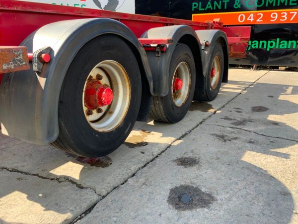 OLDBURY TRI AXLE HOOK SKIP TRAILER...1815. 317727868