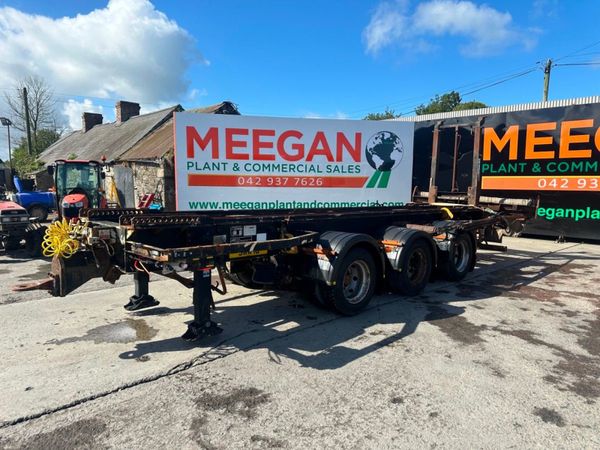 BOUGHTON TRI AXLE HOOK DRAG TRAILER...1816 318342364