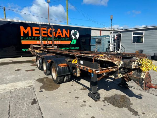 BOUGHTON TRI AXLE HOOK DRAG TRAILER...1816 318342361