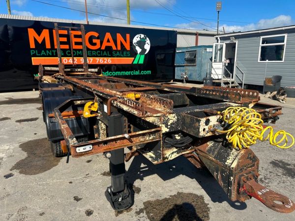 BOUGHTON TRI AXLE HOOK DRAG TRAILER...1816 318342379