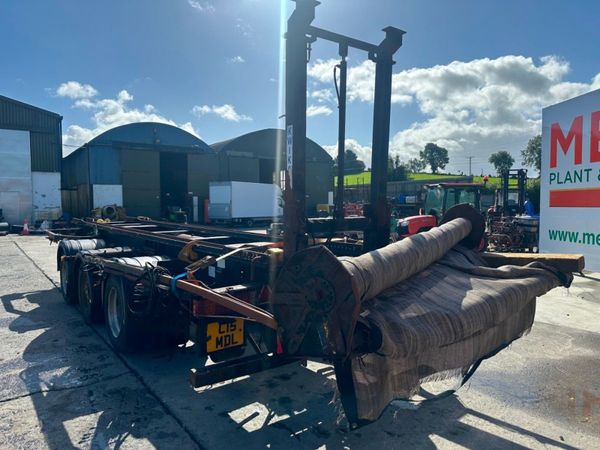 BOUGHTON TRI AXLE HOOK DRAG TRAILER...1816 318342373