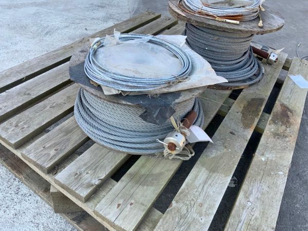 ASSORTED WIRE ROPE..10mm / 5mm DIA. 319553676