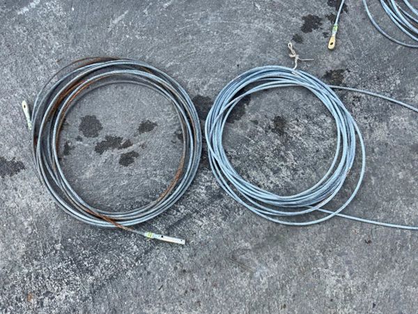 ASSORTED WIRE ROPE..10mm / 5mm DIA. 319553677