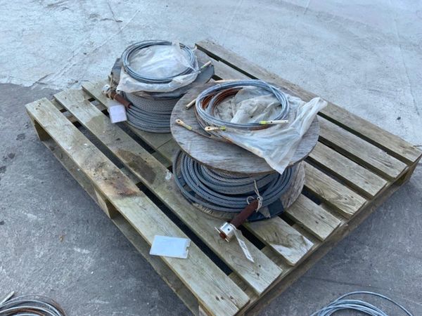 ASSORTED WIRE ROPE..10mm / 5mm DIA. 319553678