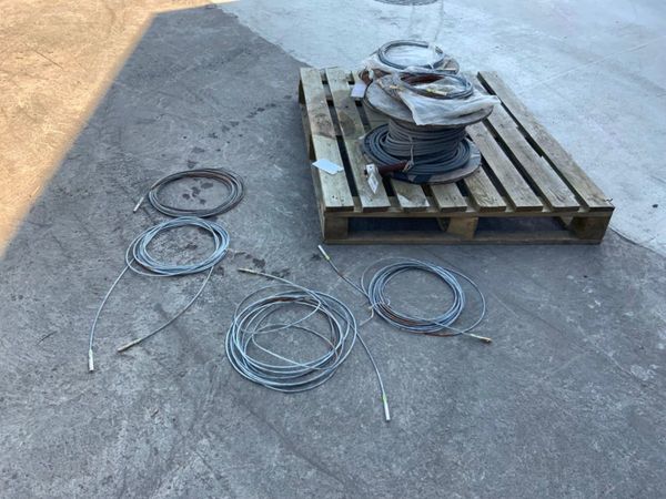 ASSORTED WIRE ROPE..10mm / 5mm DIA. 319553681