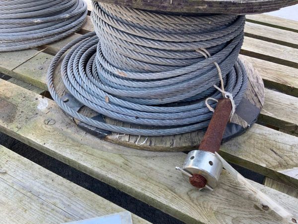 ASSORTED WIRE ROPE..10mm / 5mm DIA. 319553682