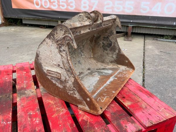 24" MINI DIGGER BUCKET....35mm PINS.........1355 310076594