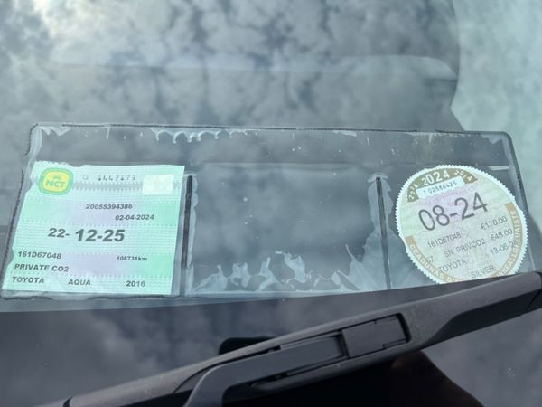 Toyota Aqua 2016 AUTO New Nct 311419950