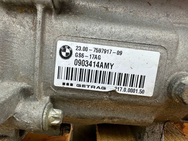 2013 BMW 1 SERIERS PETROL GEARBOX....P16G69 312220783