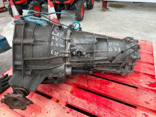 AUDI A4...2.0 TDI 6 SPEED GEARBOX......P17G73 312338208