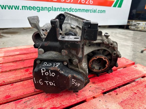 2013 POLO 1.6 TDI GEARBOX ....P17G72 312344331
