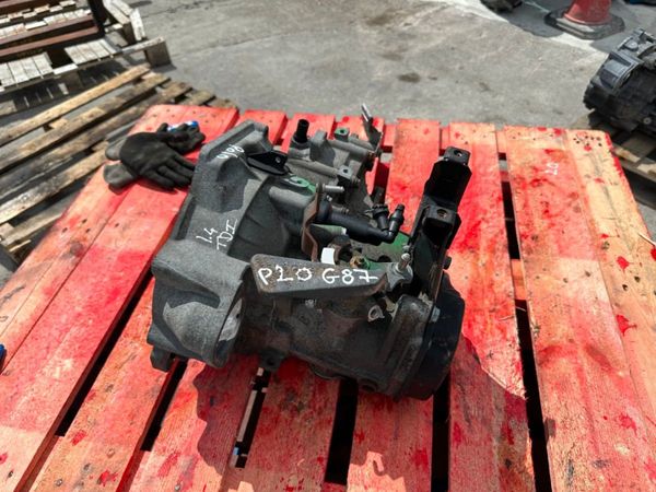 VW POLO 1.4 TDI GEARBOX.....P20G87 312781095