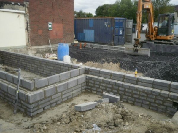 Groundworks, extentions