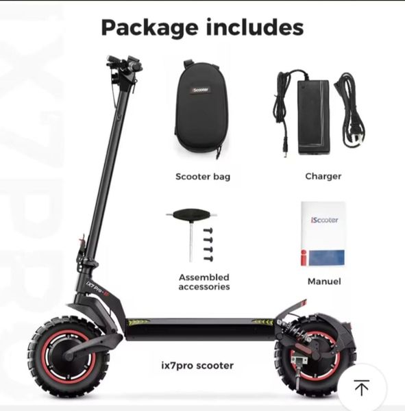 Electric Scooter IX7 Pro Brand New 327199295