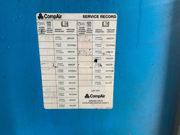 COMPAIR CYCLON 455 SCREW  COMPRESSOR...5243 327456093