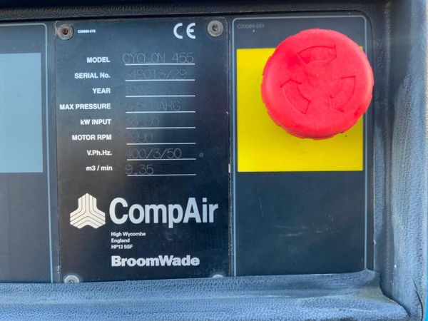 COMPAIR CYCLON 455 SCREW  COMPRESSOR...5243 327966445