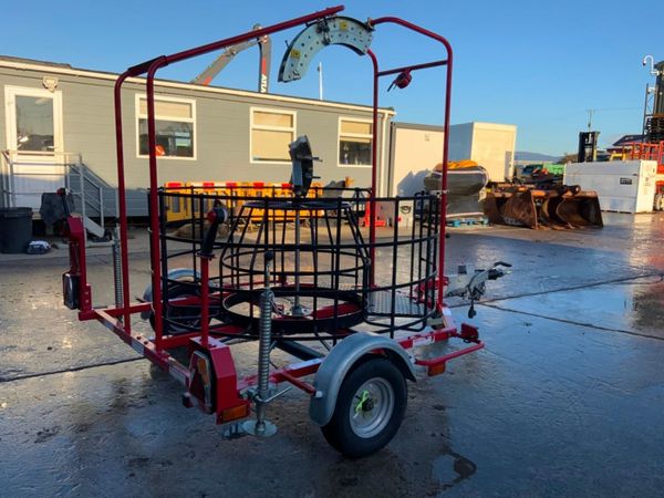 SINGLE AXLE CABLE DRUM TRAILER......597. 328114305