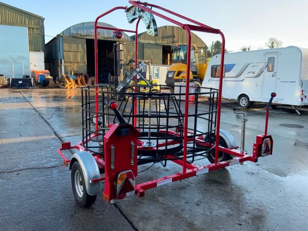 SINGLE AXLE CABLE DRUM TRAILER......597. 328114303