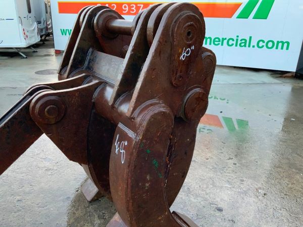 FIVE TYNE MANUAL GRAPPLE...90mm PINS....1076t. 328216185