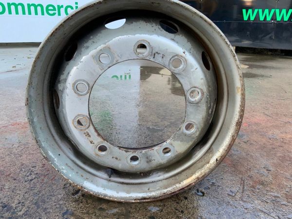 Volvo FMX Super Single Steel Rims...steer Axle. 328866354