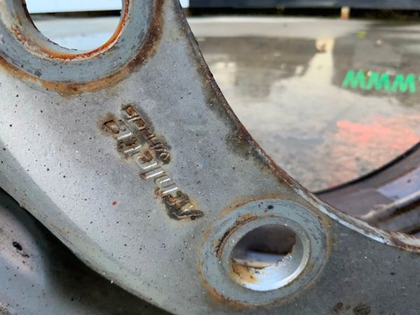 Volvo FMX Super Single Steel Rims...steer Axle. 328866357