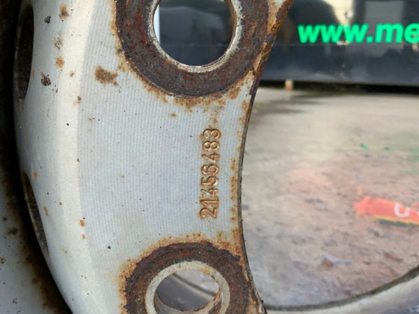 Volvo FMX Super Single Steel Rims...steer Axle. 328866358