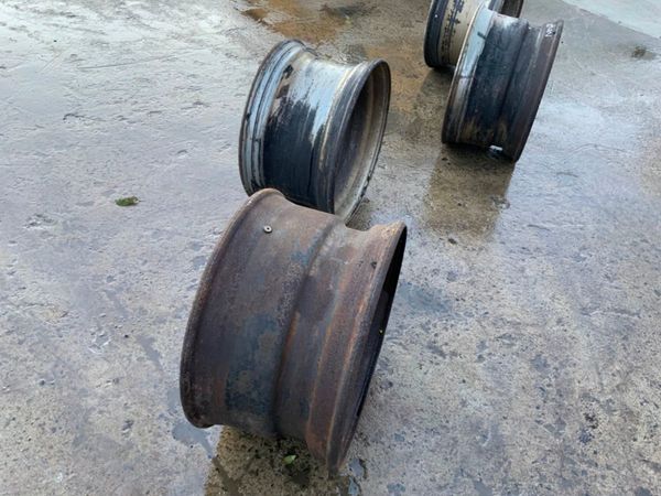 Volvo FMX Super Single Steel Rims...steer Axle. 328866364