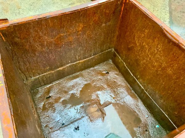 SCRAP METAL STORAGE CUBE / STILLAGE...12v. 329429584