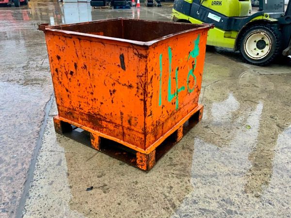 SCRAP METAL STORAGE CUBE / STILLAGE...12v. 329429581