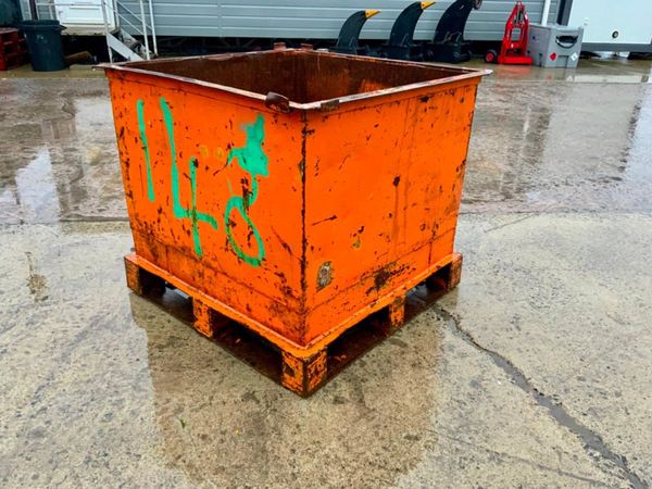 SCRAP METAL STORAGE CUBE / STILLAGE...12v. 329429582
