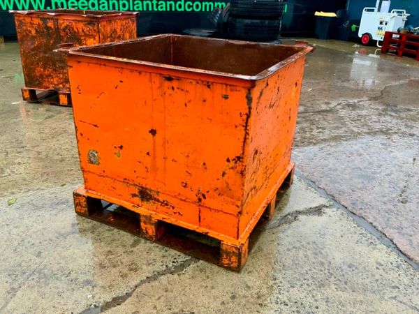 SCRAP METAL STORAGE CUBE / STILLAGE...12v. 329429583