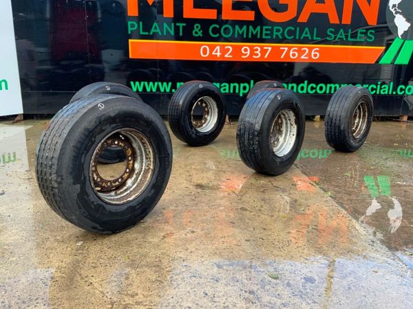 Trailer Trailer 385/65/22.5 Super Single Rims / T 329536006